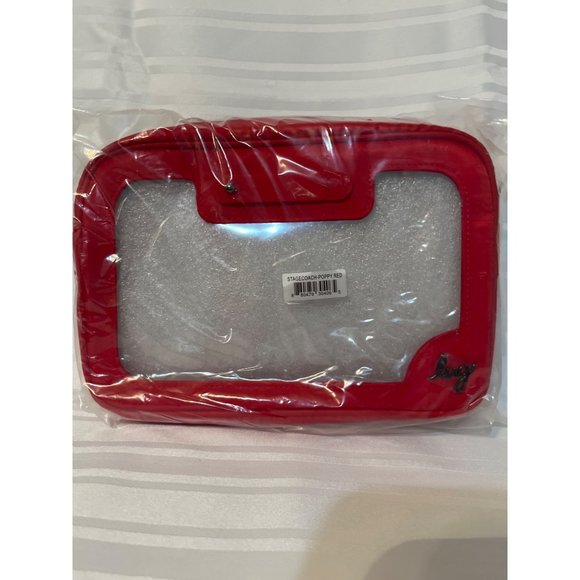 lug Handbags - LUG NWT Stagecoach Clear bag with Red Color Trim